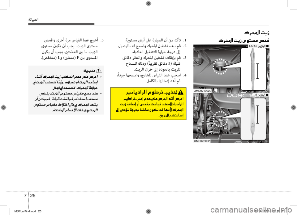 Hyundai Elantra 2015  دليل المالك 25 
7
ةنايصلا
00B70068000E003F001E004D00CA0069
00B70068000E003F001E004D00CA0069001E00D100C9004C006C00BC001E0075005800AC
1.8/2.0  نيزنبلا n
 صحفاو ىرخأ ةرم سايقلا اصع