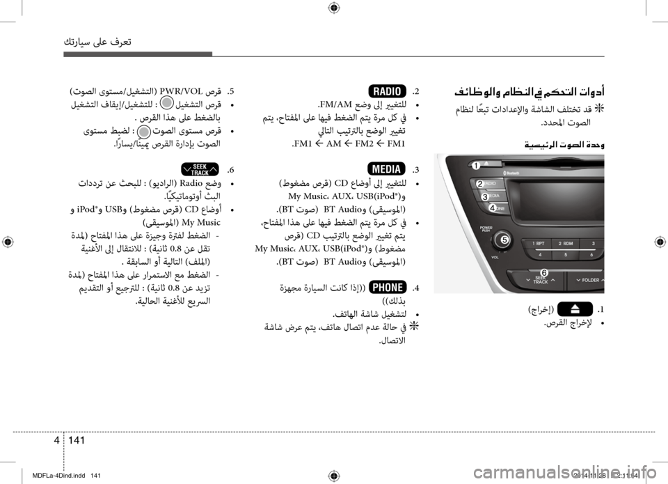 Hyundai Elantra 2014  دليل المالك كترايس لىع فرعت
141 
4
00AE00D3004000A000C900B8003F00C8001E00BF004000A100C100B8003F001E009D001E00BE00B50058004C00B8003F001E004E003F00C800630041
 ماظنل ا ًعبت تادادعلإا