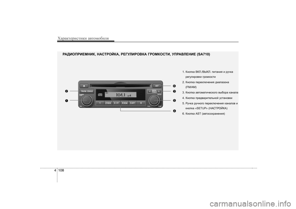 Hyundai Elantra 2010  Инструкция по эксплуатации (in Russian) ХZjZdlеjиklиdи Z\lоfо[иeя
108
4
1 .  DghidZ  <DE ./<UDE . iblZgby  b  jmqdZ
j_]mebjh\db  ]jhfdhklb
2.  DghidZ  i_j_de