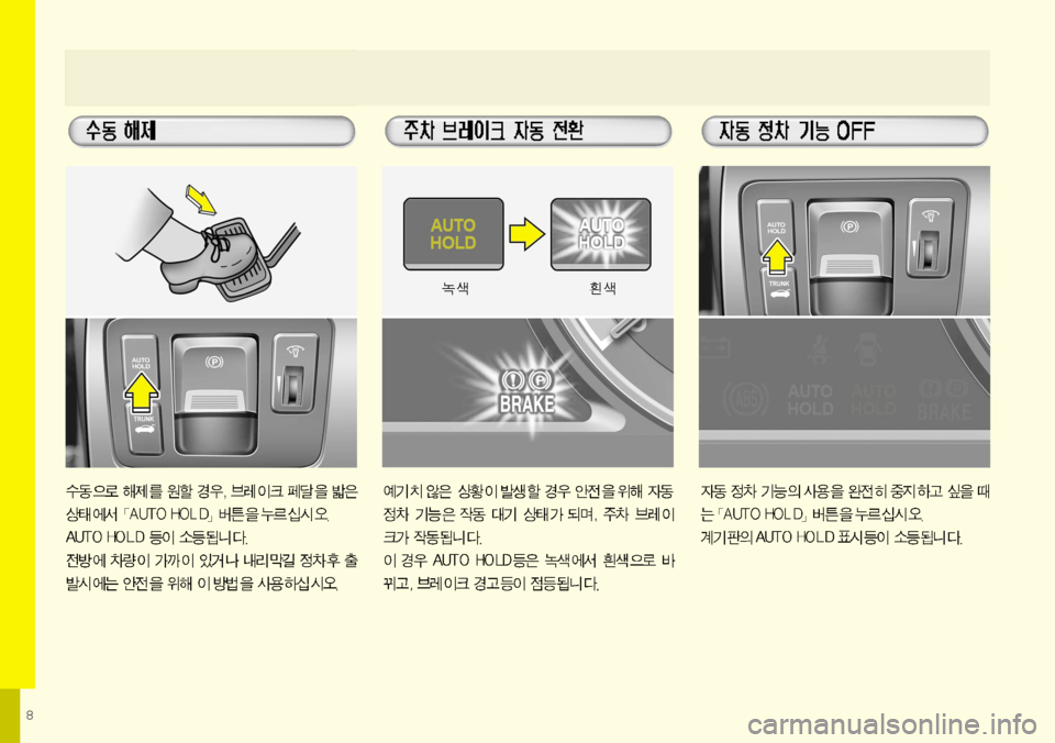 Hyundai Equus 2012  에쿠스 VI - 사용 설명서 (in Korean) 8    