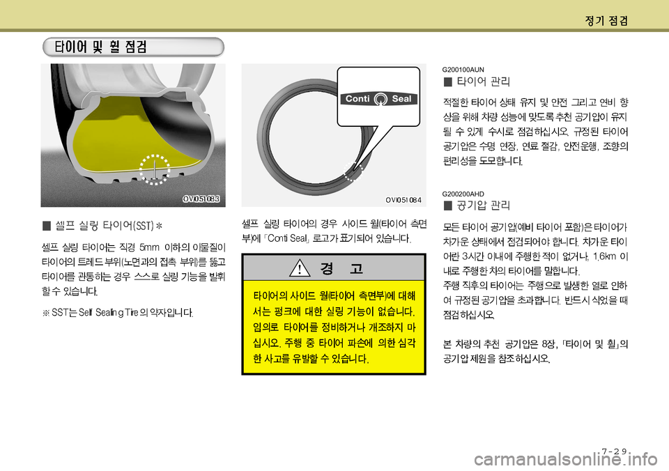 Hyundai Equus 2011  에쿠스 VI - 사용 설명서 (in Korean) 7-2 9
G200100AUN
G200200AHD   