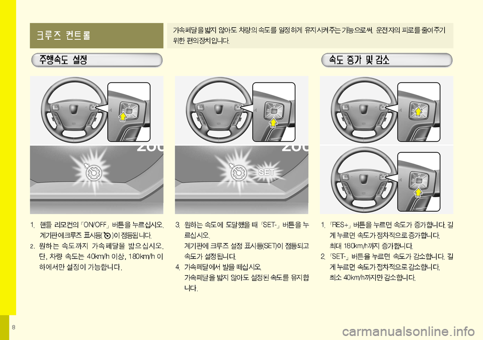 Hyundai Equus 2011  에쿠스 VI - 사용 설명서 (in Korean) 8    