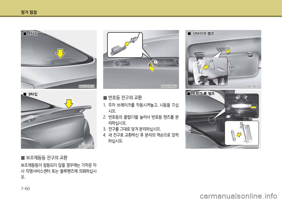 Hyundai Genesis Coupe 2016  제네시스 쿠페 BK - 사용 설명서 (in Korean) 정기 4