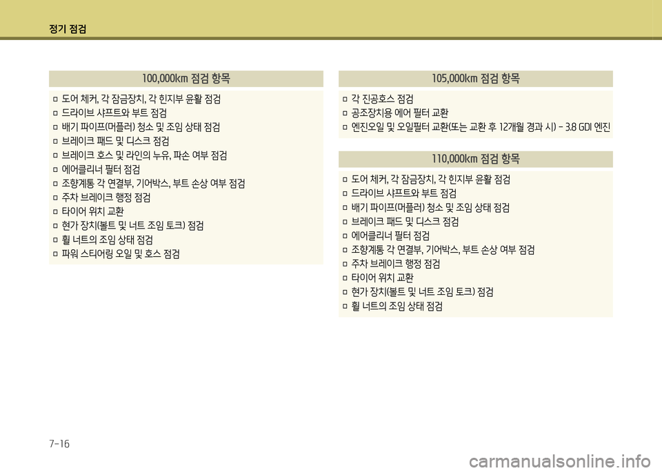 Hyundai Genesis Coupe 2012  제네시스 쿠페 BK - 사용 설명서 (in Korean) 정기 4