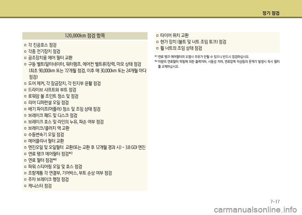 Hyundai Genesis Coupe 2012  제네시스 쿠페 BK - 사용 설명서 (in Korean) 정기 4