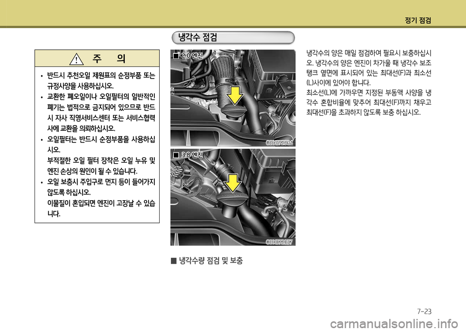Hyundai Genesis Coupe 2012  제네시스 쿠페 BK - 사용 설명서 (in Korean) 정기 4
