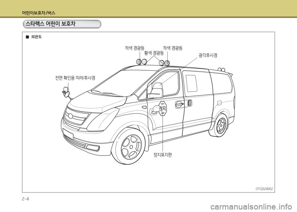 Hyundai Grand Starex 2017  그랜드 스타렉스 특장 - 사용 설명서 (in Korean) 어린이)|호8