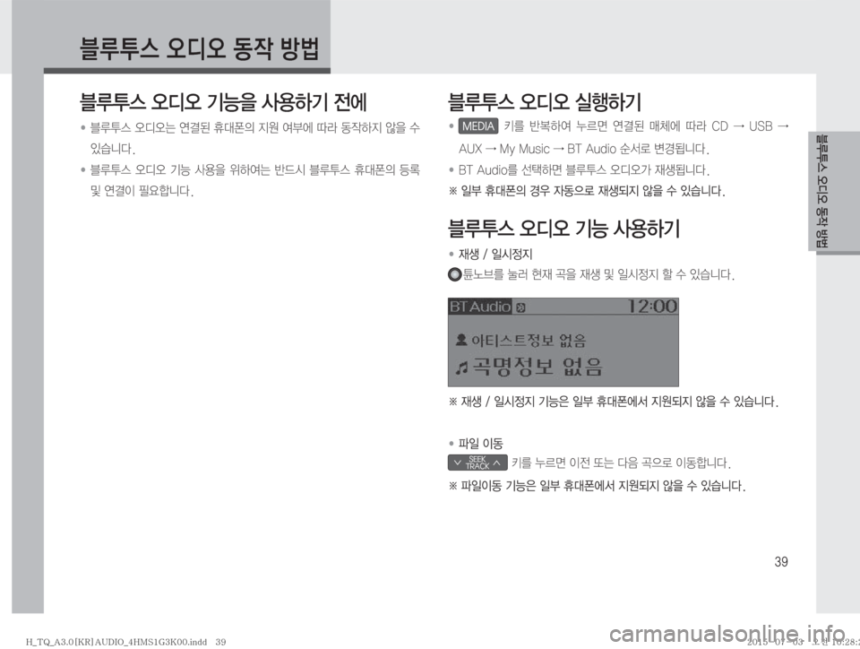 Hyundai Grand Starex 2015  그랜드스타렉스 표준3 오디오(A) (in Korean) ��
6H	�	ßc	ß�2
X�Ñè
6H	�	ßc	ß�ÝÞ
8�Ž

ÞÝ�
y	À
� �6H	�	