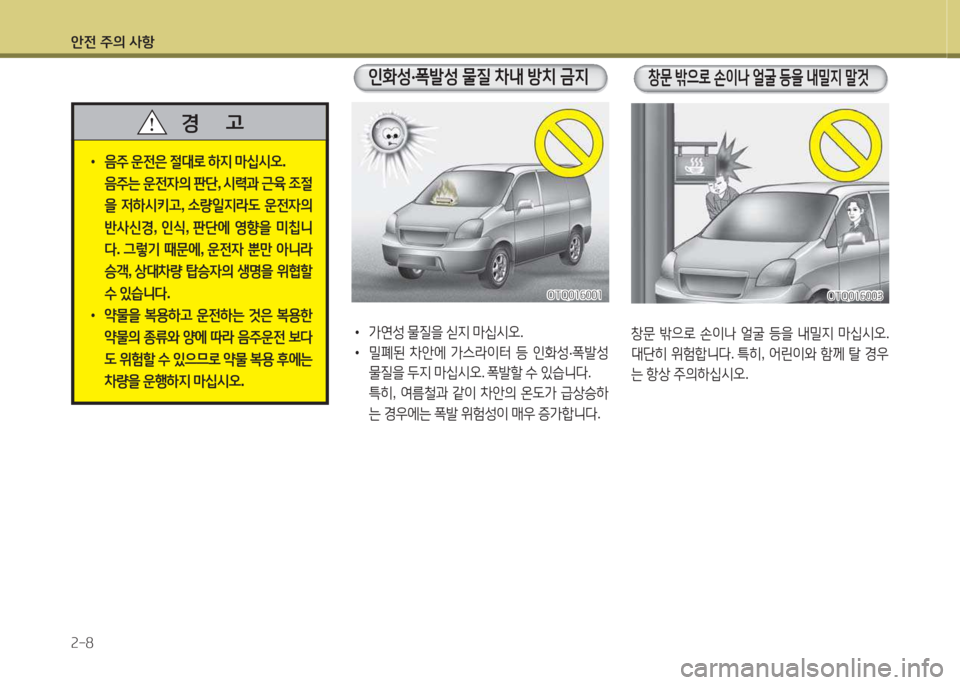 Hyundai Grand Starex 2013  그랜드 스타렉스 - 사용 설명서 (in Korean) 1