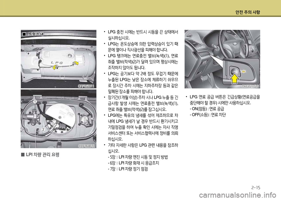 Hyundai Grandeur 2013  그랜저 HG - 사용 설명서 (in Korean) 1