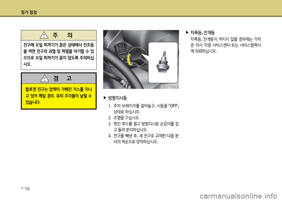 Hyundai Grandeur 2013  그랜저 HG - 사용 설명서 (in Korean) 4