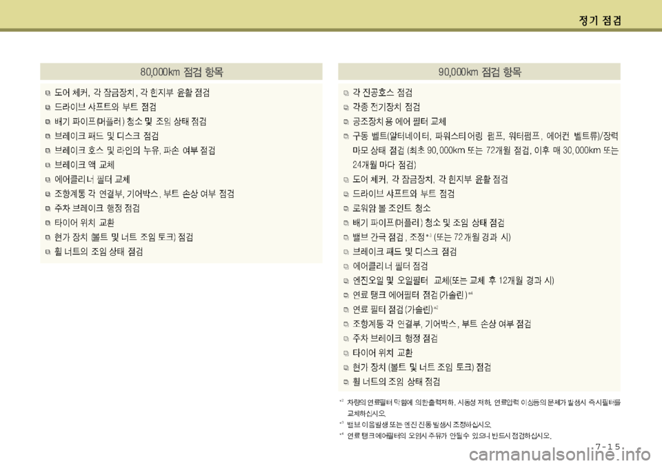 Hyundai Grandeur 2012  그랜저 HG - 사용 설명서 (in Korean) 7-1 5 