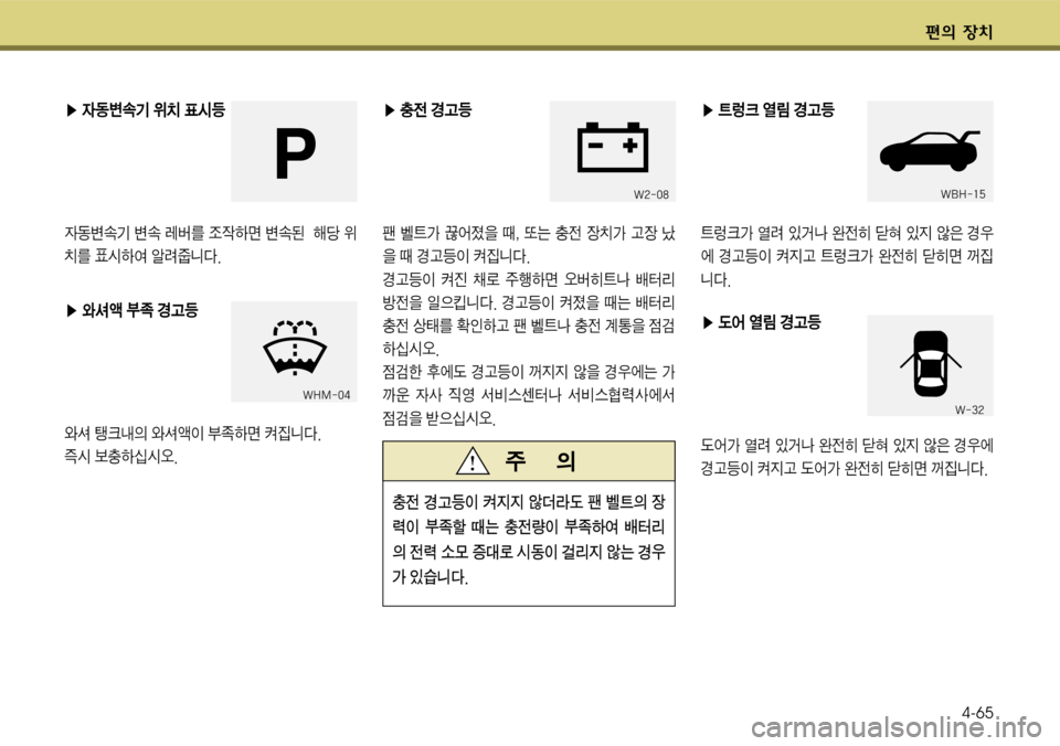Hyundai Grandeur 2011  그랜저 HG - 사용 설명서 (in Korean) 편
