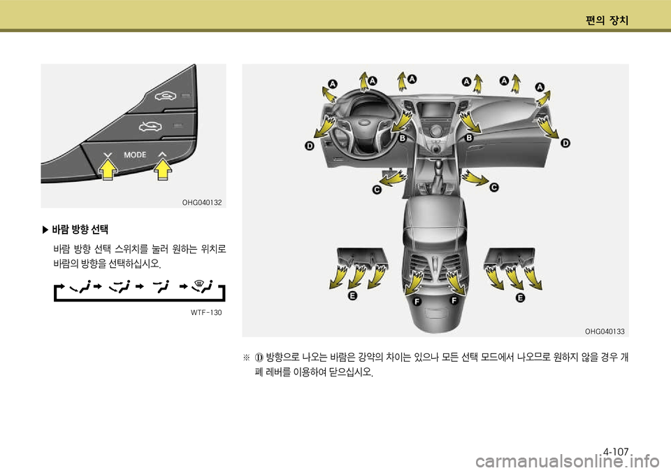 Hyundai Grandeur 2011  그랜저 HG - 사용 설명서 (in Korean) 편