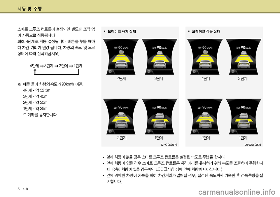 Hyundai Grandeur 2011  그랜저 HG - 사용 설명서 (in Korean) 5-4 8   