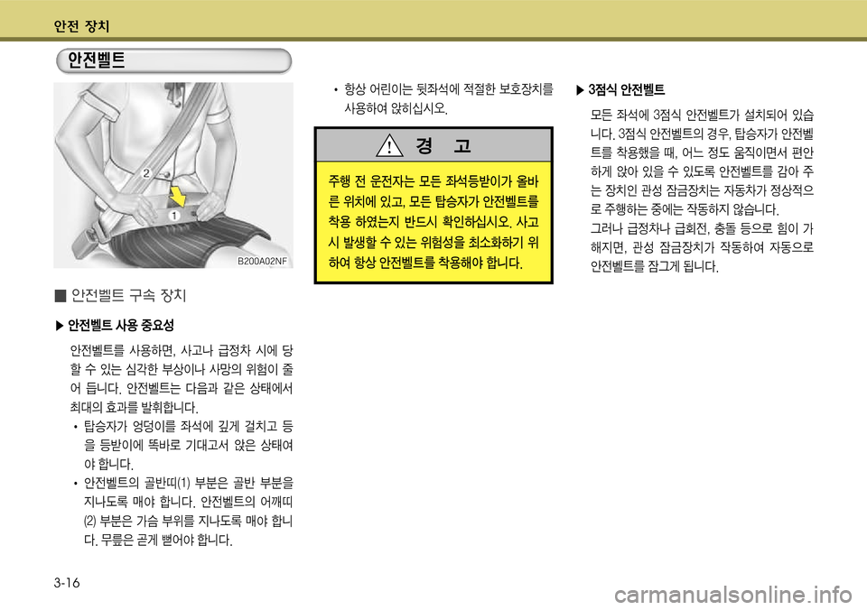 Hyundai Grandeur 2011  그랜저 HG - 사용 설명서 (in Korean) 전 