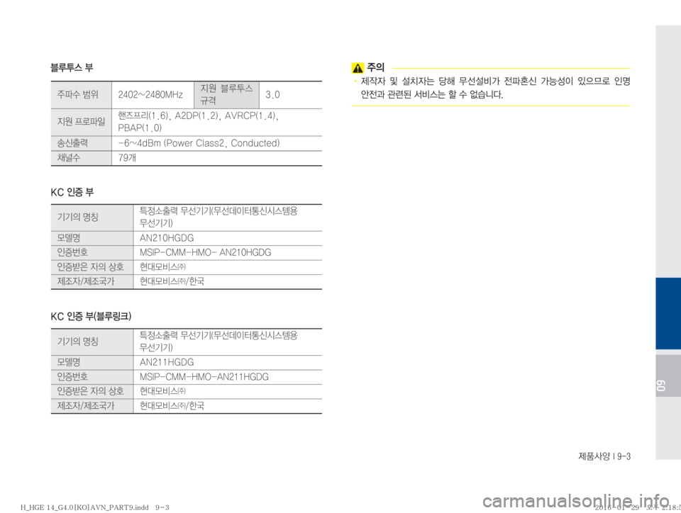 Hyundai Grandeur Hybrid 2016  그랜저HG 하이브리드 표준4 내비게이션 (in Korean) 

09
6H	�
�,�$�
K
Ð�
�,�$�
K
Ð��	6Bü�
�
±
D
!Ÿ�
