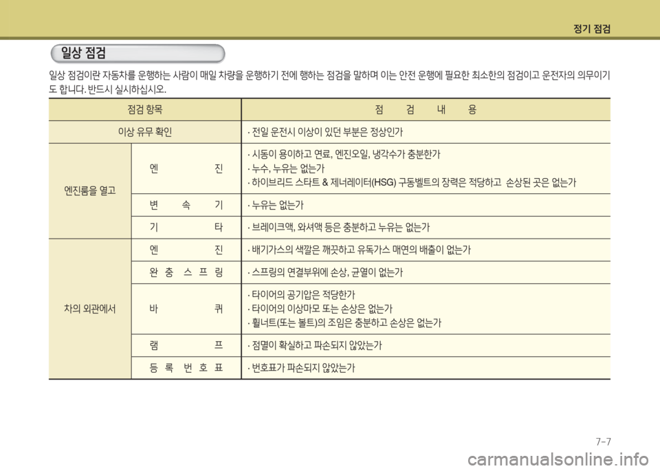 Hyundai Grandeur Hybrid 2015  그랜저 HG HEV - 사용 설명서 (in Korean) 4
