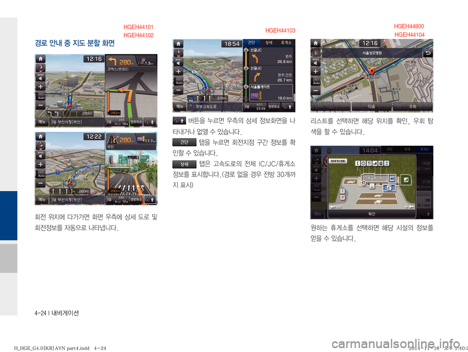 Hyundai Grandeur Hybrid 2015  그랜저HG 하이브리드 표준4 내비게이션 (in Korean) ������*�r:q
IÌ
ƒý�	‰r�
º�
Ñ(�á�
v

%
y� 
$