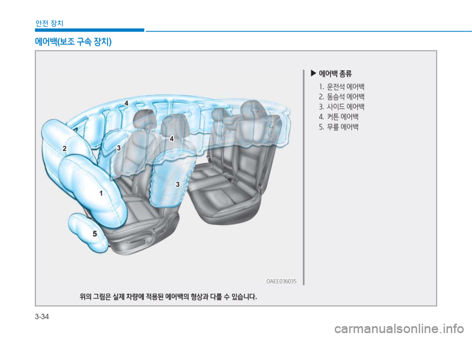 Hyundai Ioniq Electric 2017  아이오닉 Electric - 사용 설명서 (in Korean) 3-34
1