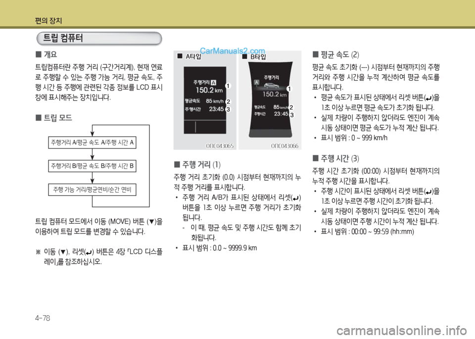 Hyundai Maxcruz 2015  맥스크루즈 NC - 사용 설명서 (in Korean) 편의 장치 4-78
 
0 