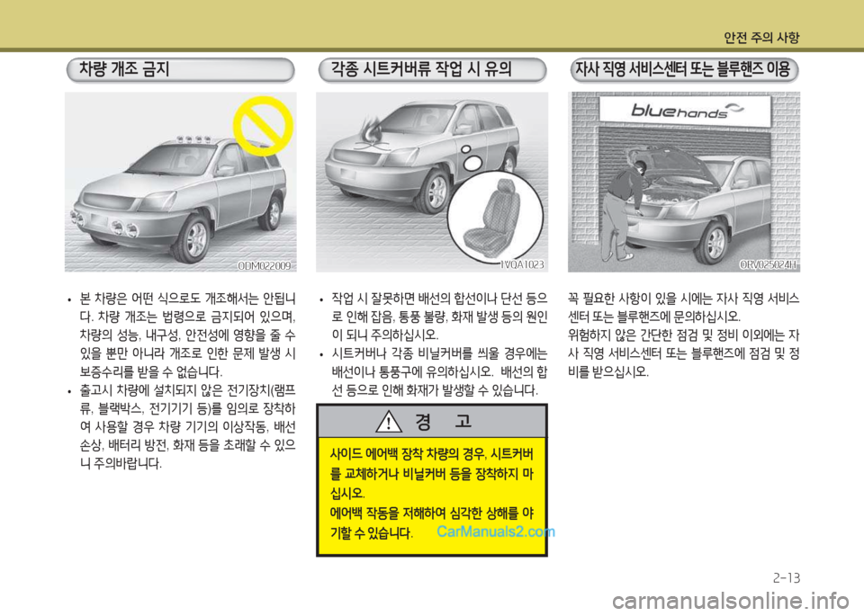 Hyundai Maxcruz 2015  맥스크루즈 NC - 사용 설명서 (in Korean) 1