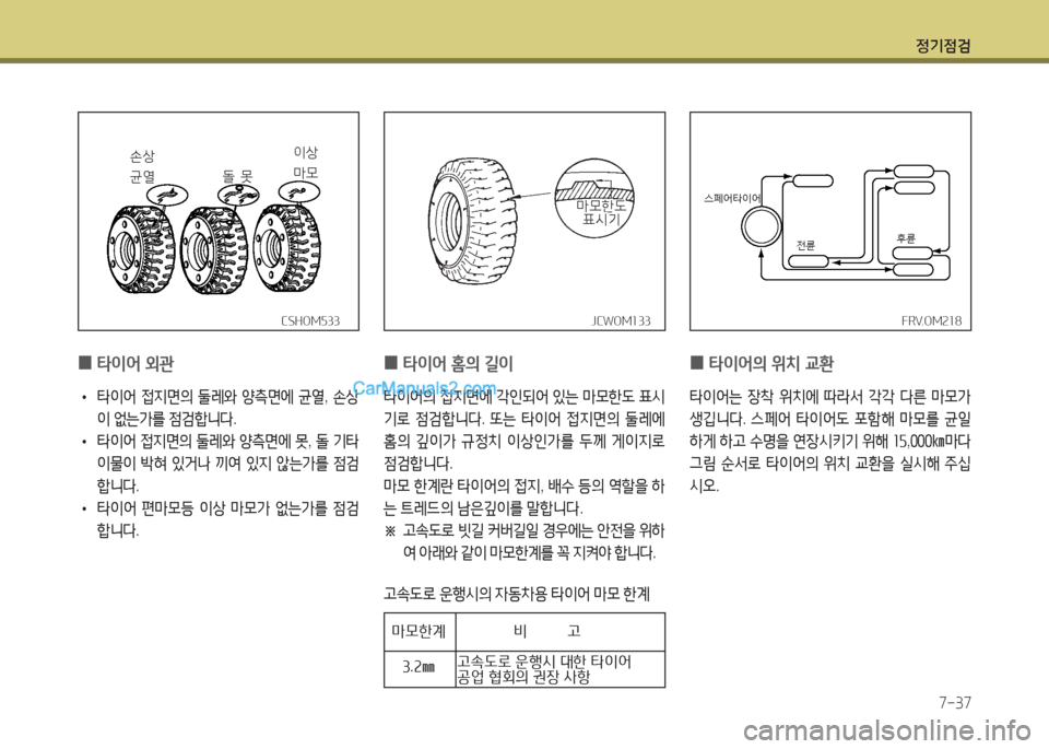 Hyundai New County 2015  뉴카운티 - 사용 설명서 (in Korean) 정기4