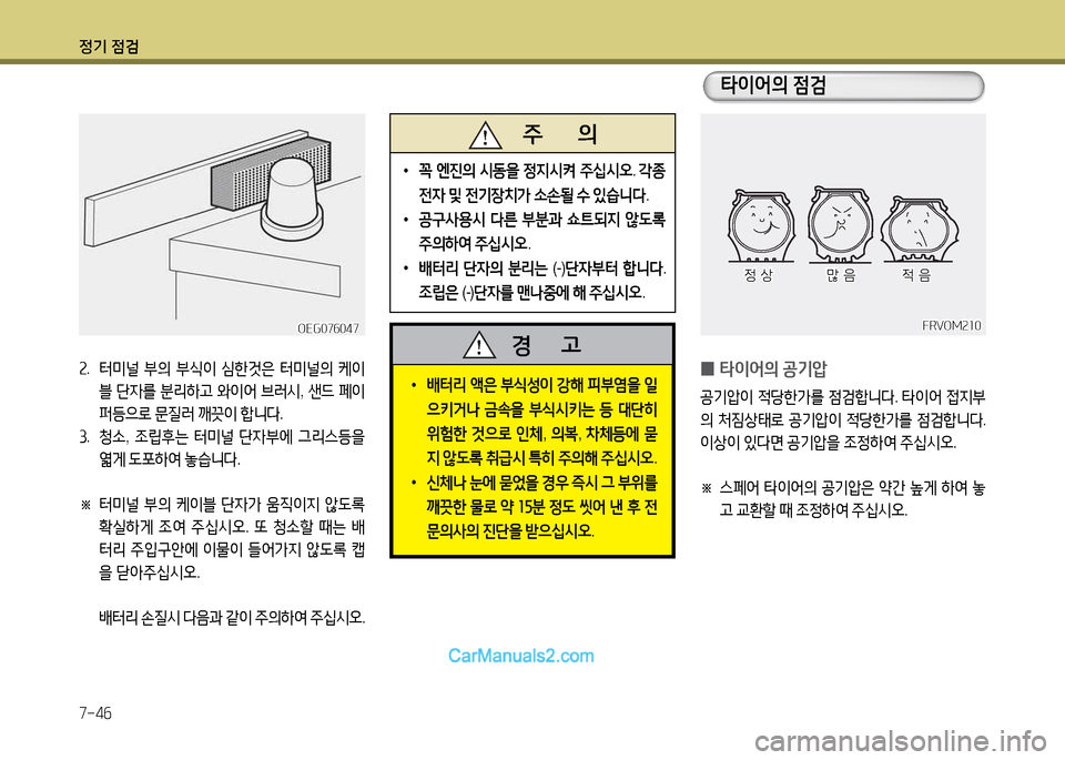 Hyundai New Power Truck 2015  뉴파워트럭 - 사용 설명서 (in Korean) 정기 4
