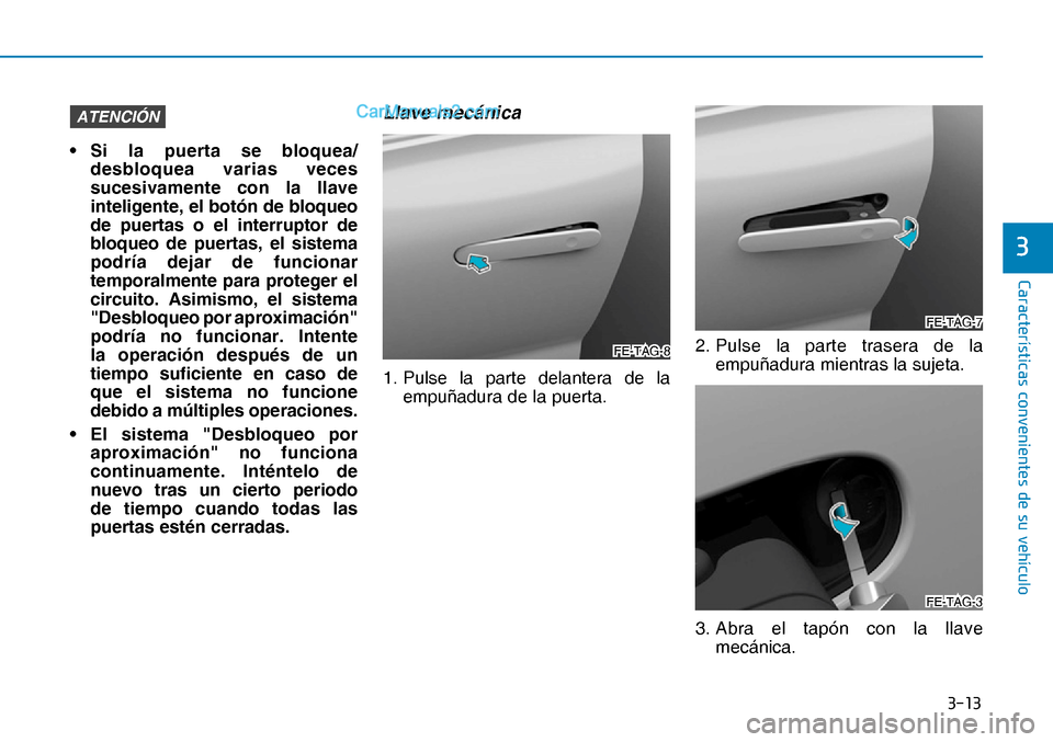 Hyundai Nexo 2019  Manual del propietario (in Spanish) ����
�&�D�U�D�F�W�H�U�