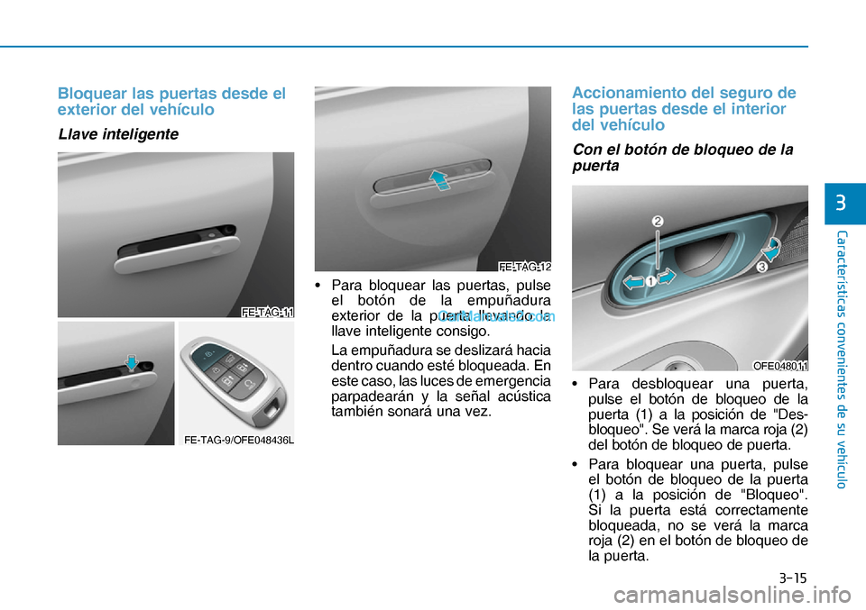 Hyundai Nexo 2019  Manual del propietario (in Spanish) ����
�&�D�U�D�F�W�H�U�