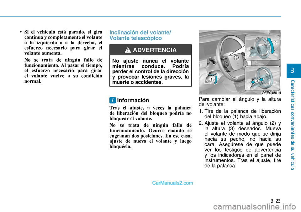 Hyundai Nexo 2019  Manual del propietario (in Spanish) ����
�&�D�U�D�F�W�H�U�