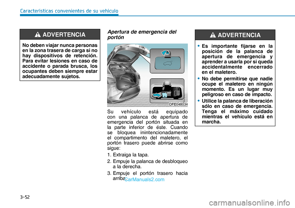 Hyundai Nexo 2019  Manual del propietario (in Spanish) ����
�&�D�U�D�F�W�H�U�