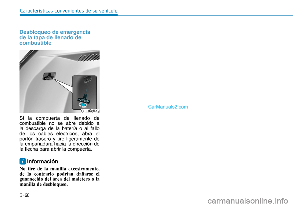 Hyundai Nexo 2019  Manual del propietario (in Spanish) ����
�&�D�U�D�F�W�H�U�