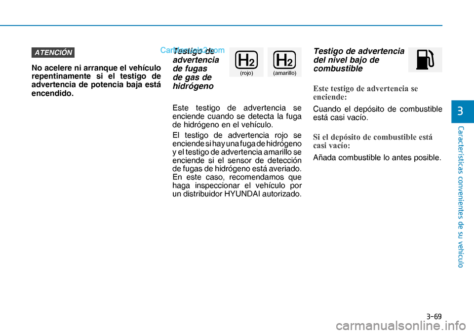 Hyundai Nexo 2019  Manual del propietario (in Spanish) ����
�&�D�U�D�F�W�H�U�