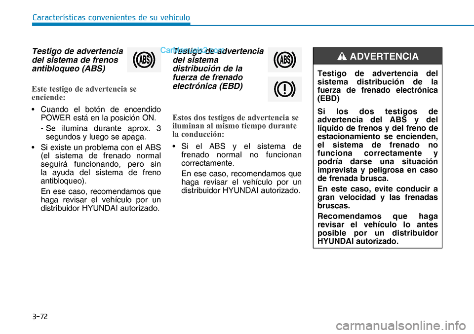 Hyundai Nexo 2019  Manual del propietario (in Spanish) ����
�&�D�U�D�F�W�H�U�