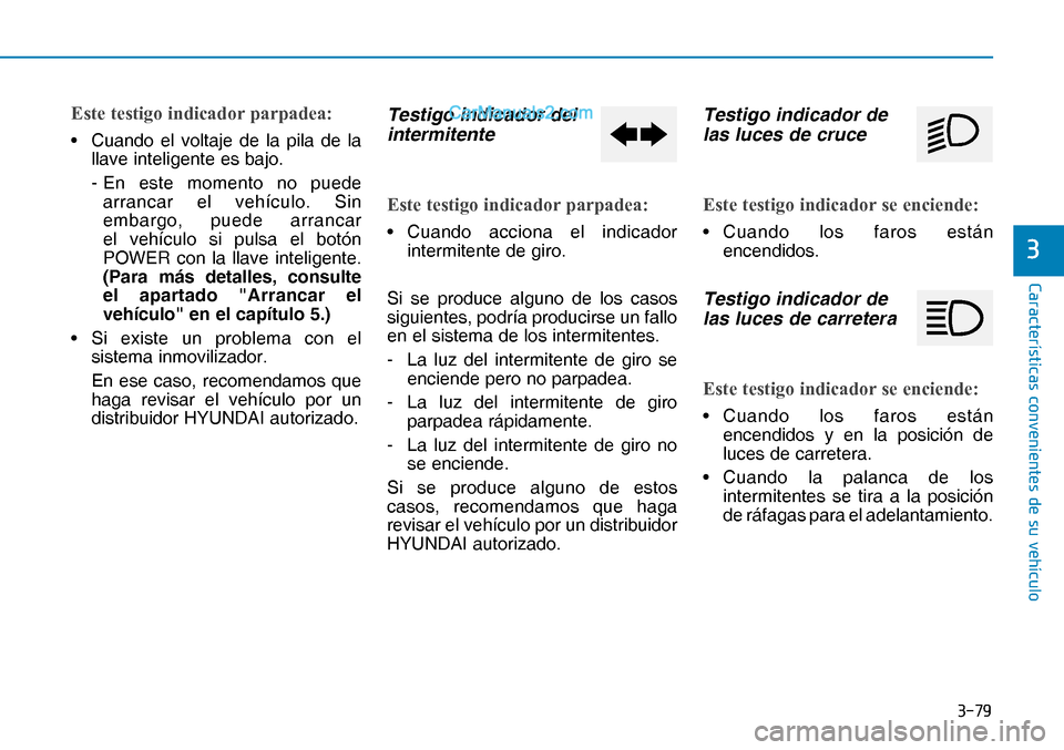 Hyundai Nexo 2019  Manual del propietario (in Spanish) ����
�&�D�U�D�F�W�H�U�