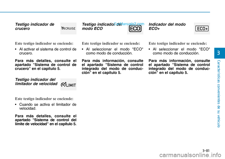 Hyundai Nexo 2019  Manual del propietario (in Spanish) ����
�&�D�U�D�F�W�H�U�