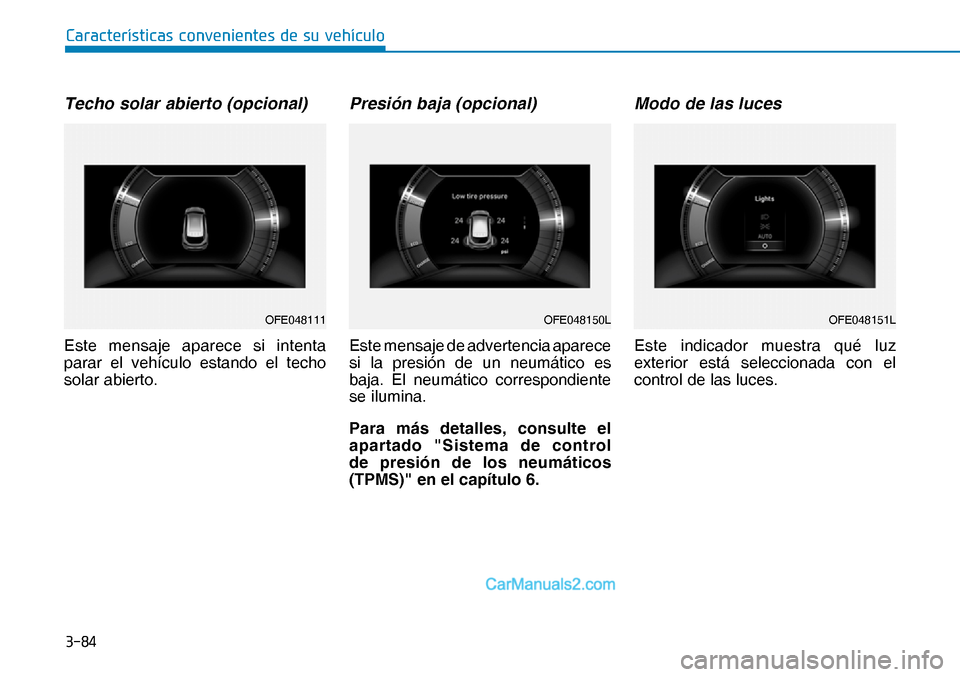 Hyundai Nexo 2019  Manual del propietario (in Spanish) ����
�&�D�U�D�F�W�H�U�
