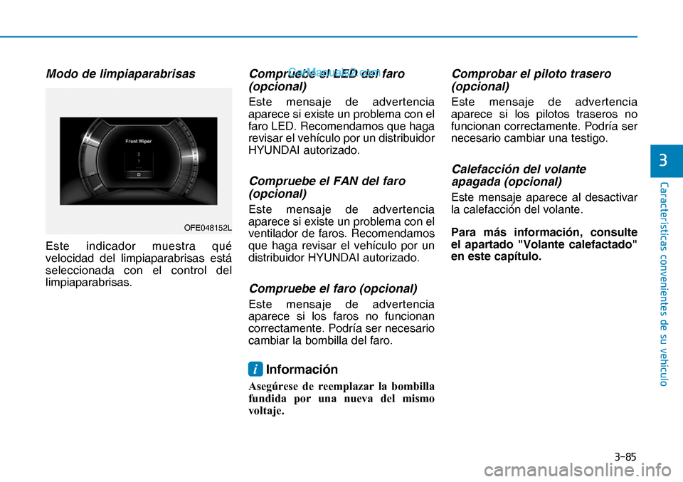 Hyundai Nexo 2019  Manual del propietario (in Spanish) ����
�&�D�U�D�F�W�H�U�