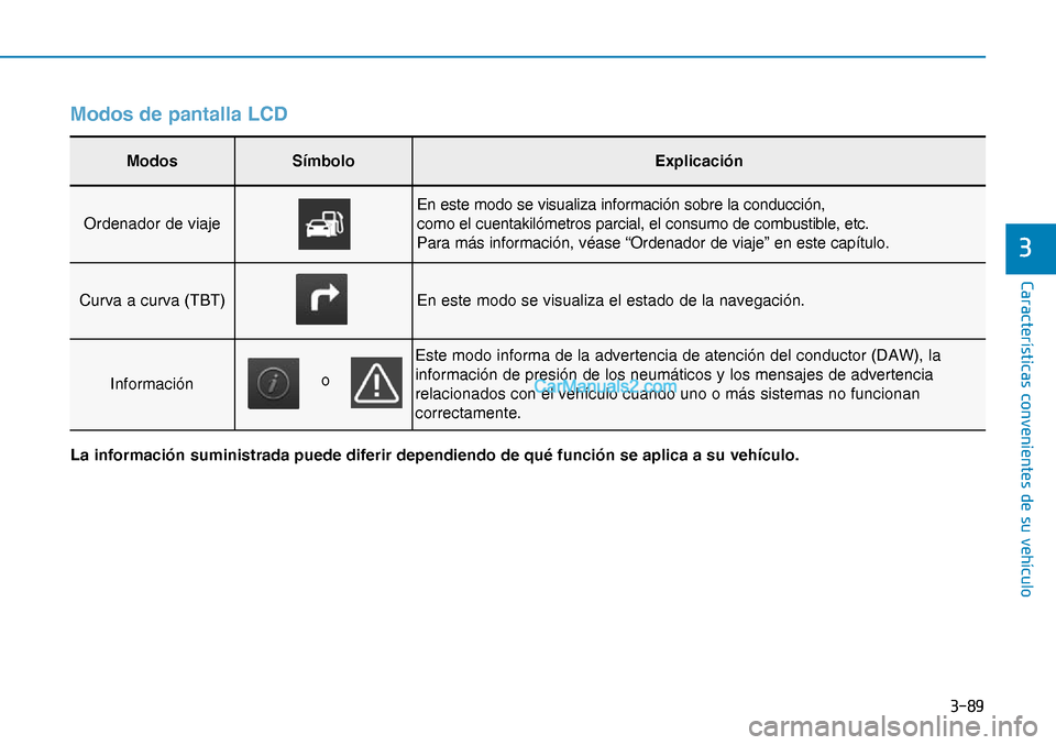 Hyundai Nexo 2019  Manual del propietario (in Spanish) ����
�&�D�U�D�F�W�H�U�