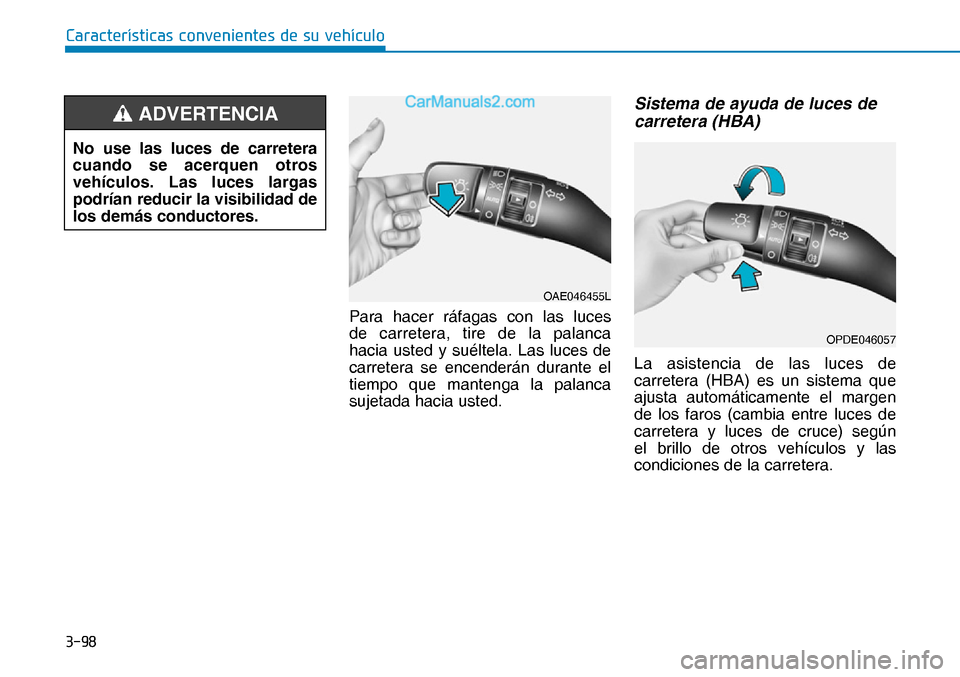 Hyundai Nexo 2019  Manual del propietario (in Spanish) ����
�&�D�U�D�F�W�H�U�