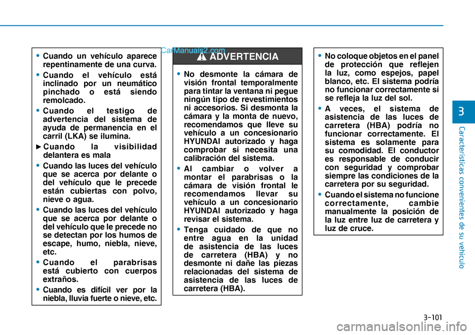Hyundai Nexo 2019  Manual del propietario (in Spanish) �����
�&�D�U�D�F�W�H�U�