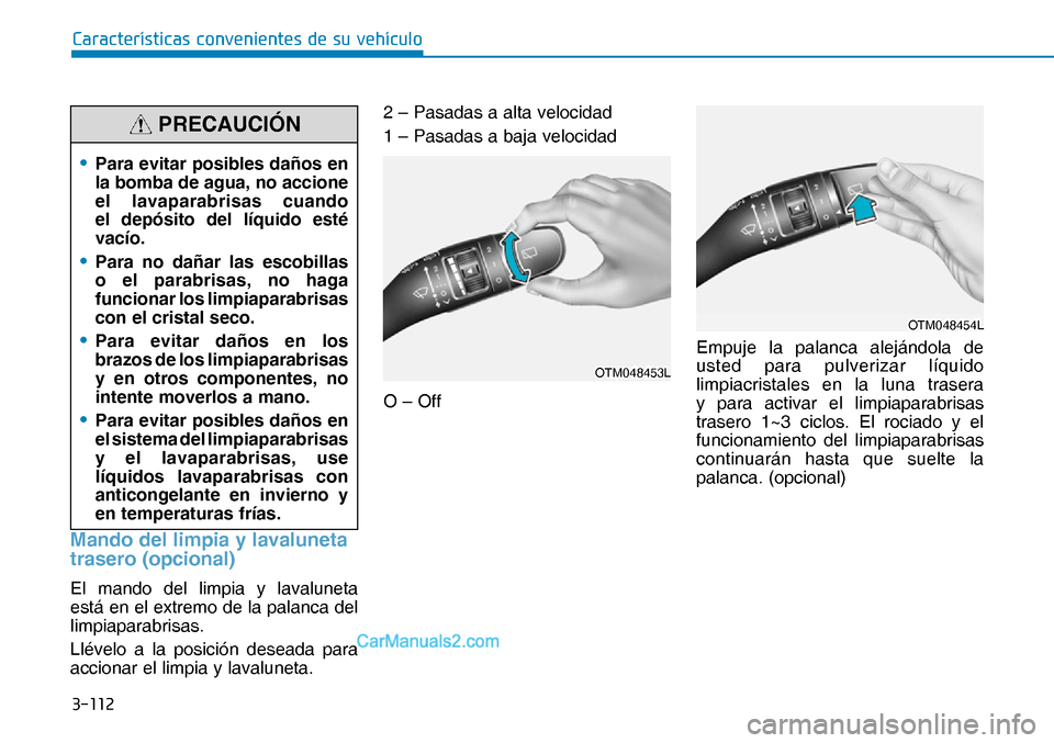 Hyundai Nexo 2019  Manual del propietario (in Spanish) �����
�&�D�U�D�F�W�H�U�