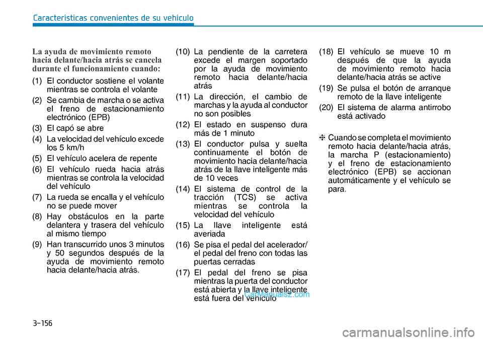 Hyundai Nexo 2019  Manual del propietario (in Spanish) �����
�&�D�U�D�F�W�H�U�