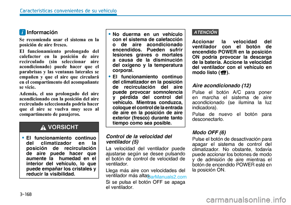 Hyundai Nexo 2019  Manual del propietario (in Spanish) �����
�&�D�U�D�F�W�H�U�