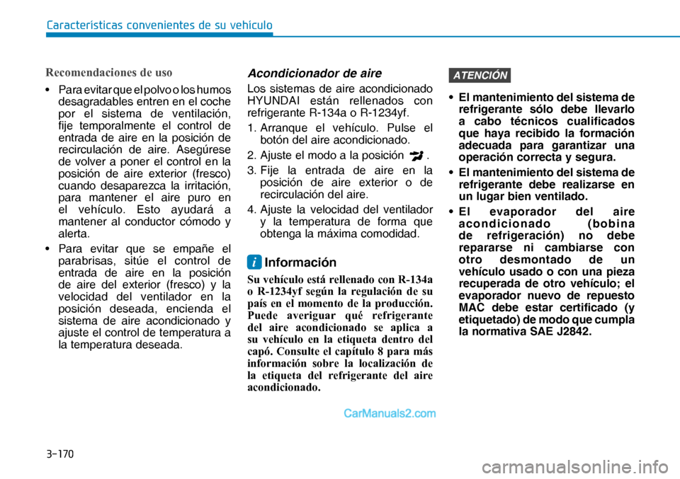 Hyundai Nexo 2019  Manual del propietario (in Spanish) �����
�&�D�U�D�F�W�H�U�