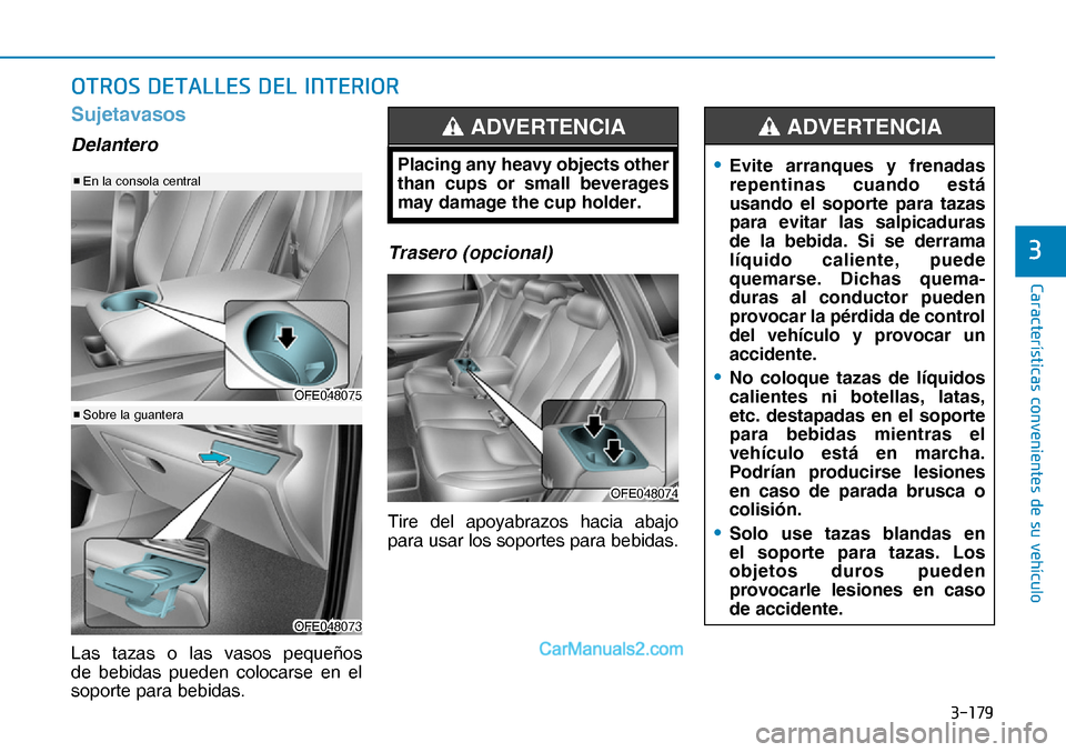 Hyundai Nexo 2019  Manual del propietario (in Spanish) �����
�&�D�U�D�F�W�H�U�