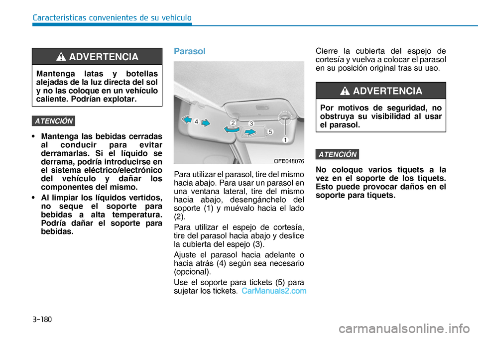 Hyundai Nexo 2019  Manual del propietario (in Spanish) �����
�&�D�U�D�F�W�H�U�