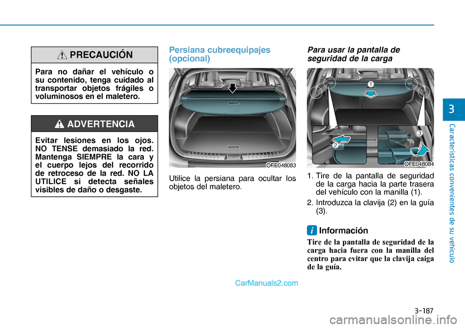 Hyundai Nexo 2019  Manual del propietario (in Spanish) �����
�&�D�U�D�F�W�H�U�