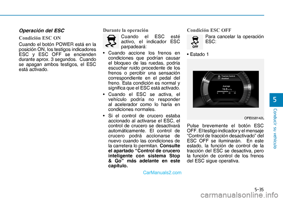 Hyundai Nexo 2019  Manual del propietario (in Spanish) ����
�&�R�Q�G�X�F�L�U��V�X��Y�H�K�